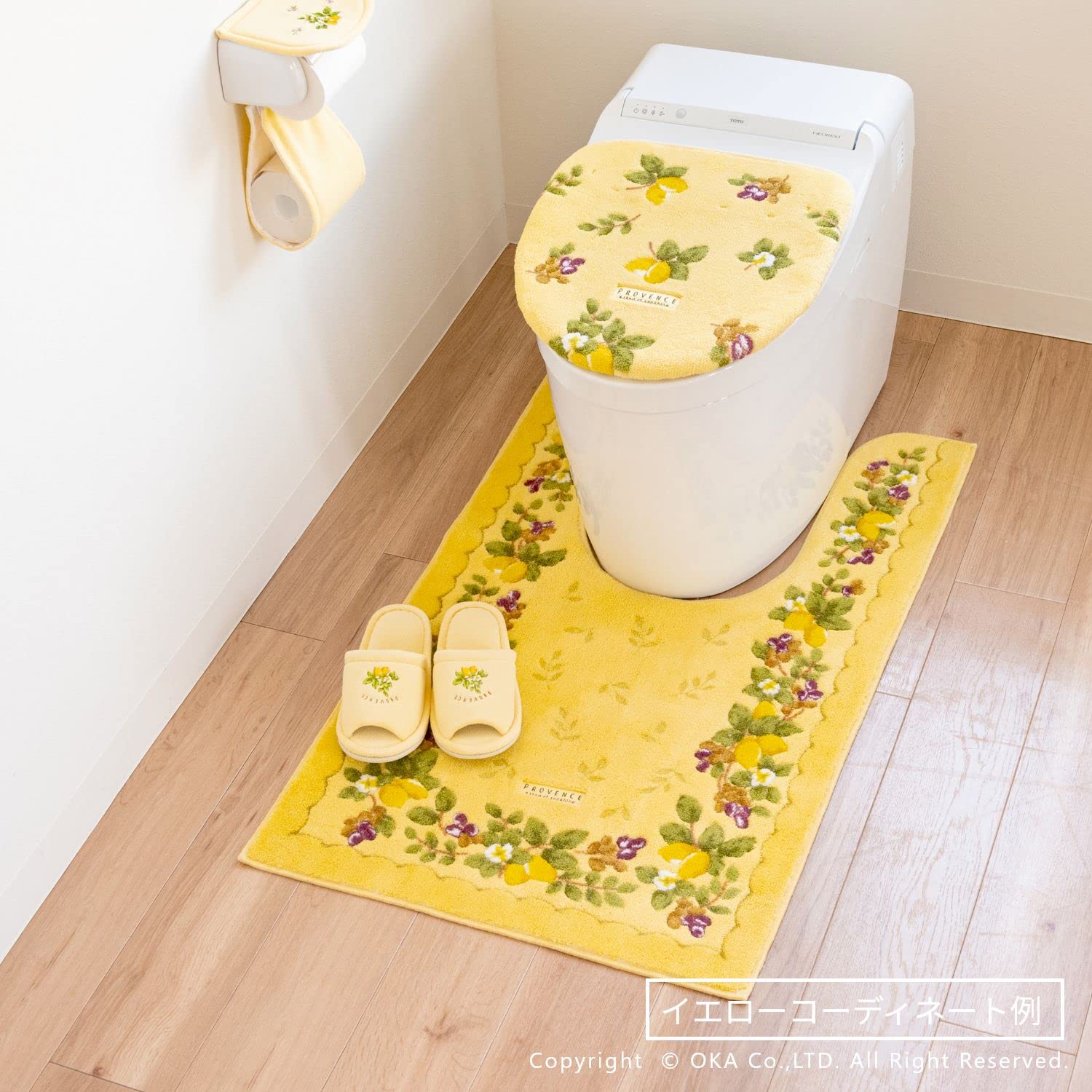 【人気商品】オカ(OKA) プロヴァンス シエル 耳長ロングトイレマット 約 1 Amazon｜オカ(OKA) プロヴァンス シエル 耳長ロングトイレマット 約